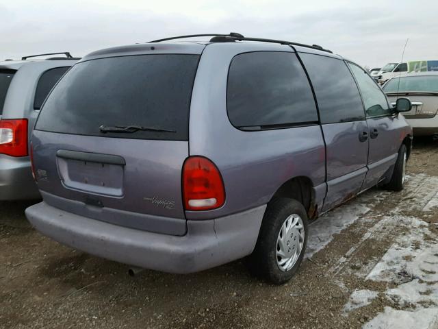 2P4GP44R2VR257826 - 1997 PLYMOUTH GRAND VOYA GRAY photo 4