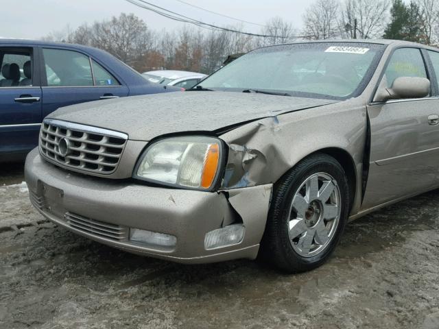 1G6KF57964U260039 - 2004 CADILLAC DEVILLE DT GOLD photo 9