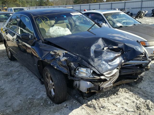 1HGCM56707A044475 - 2007 HONDA ACCORD EX BLACK photo 9