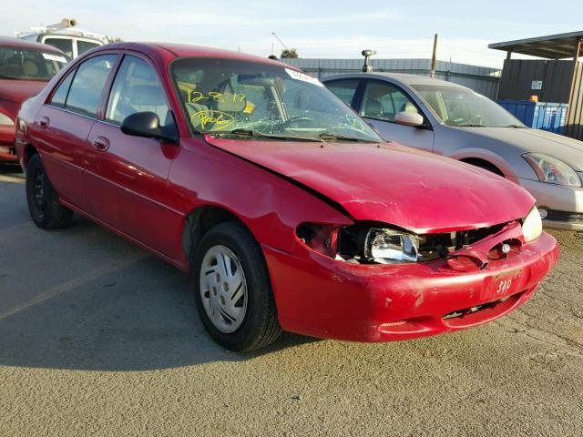 3FAFP13P52R120647 - 2002 FORD ESCORT RED photo 1