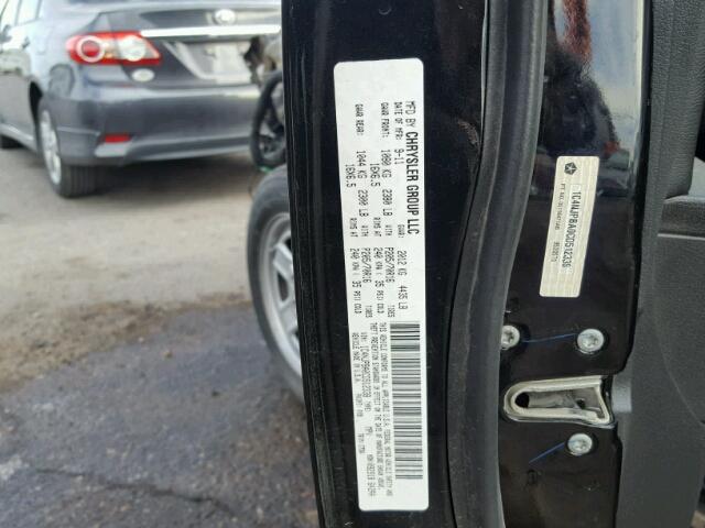 1C4NJPBA0CD512338 - 2012 JEEP PATRIOT SP BLACK photo 10