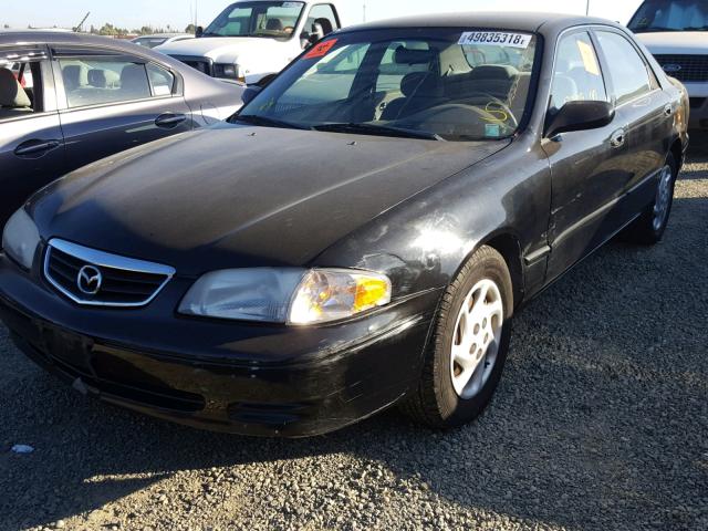 1YVGF22D8Y5138810 - 2000 MAZDA 626 ES BLACK photo 2