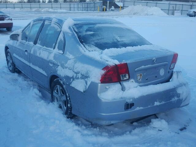 2HGES26704H527409 - 2004 HONDA CIVIC EX 银色 照片 3
