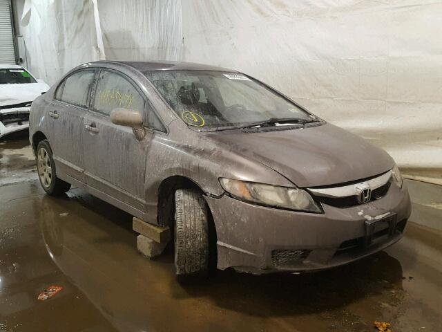 2HGFA1F51BH541591 - 2011 HONDA CIVIC LX GRAY photo 1