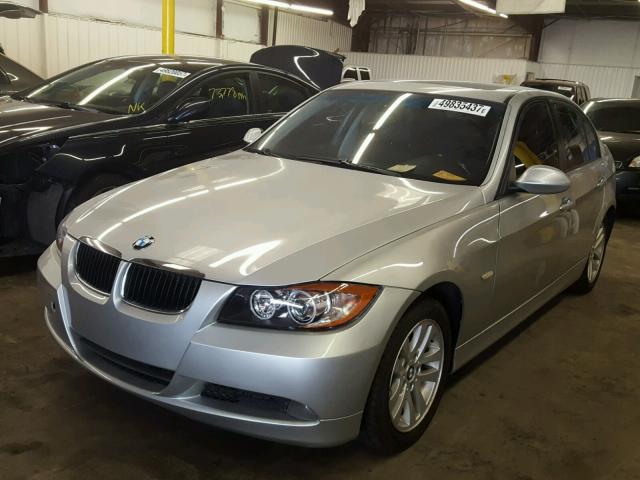 WBAVB13546PS66227 - 2006 BMW 325 I SILVER photo 2