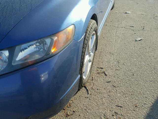 1HGFA16807L036128 - 2007 HONDA CIVIC EX ლურჯი ფოტო 9