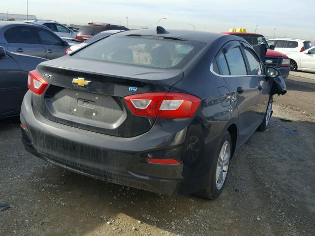 1G1BG5SE8H7264654 - 2017 CHEVROLET CRUZE LT BLACK photo 4