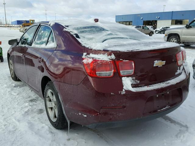 1G11C5SA6GF116169 - 2016 CHEVROLET MALIBU LIM 勃艮第红 照片 3