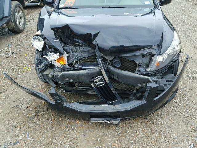 JHMCP26858C036454 - 2008 HONDA ACCORD EXL BLACK photo 7