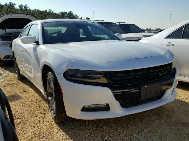 2C3CDXHG0HH520495 - 2017 DODGE CHARGER SX WHITE photo 1