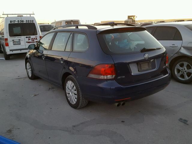 3VWPP7AJ0DM638565 - 2013 VOLKSWAGEN JETTA S Mavi foto 3