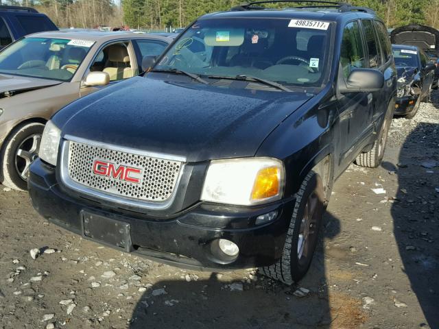 1GKDT13S122193573 - 2002 GMC ENVOY BLACK photo 2