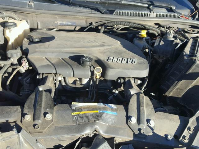 2G1WT58K581274047 - 2008 CHEVROLET IMPALA LT CHARCOAL photo 7