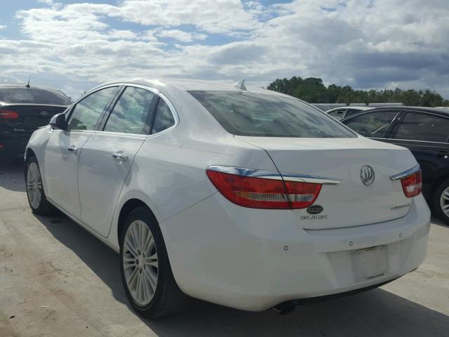 1G4PR5SK9D4190892 - 2013 BUICK VERANO CON WHITE photo 3