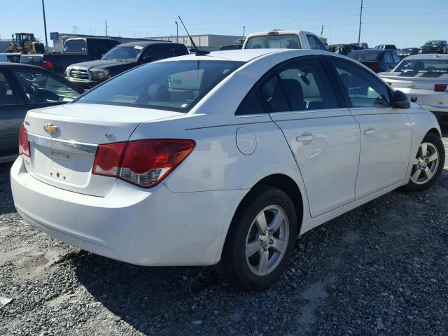 1G1PC5SB1E7306830 - 2014 CHEVROLET CRUZE LT WHITE photo 4