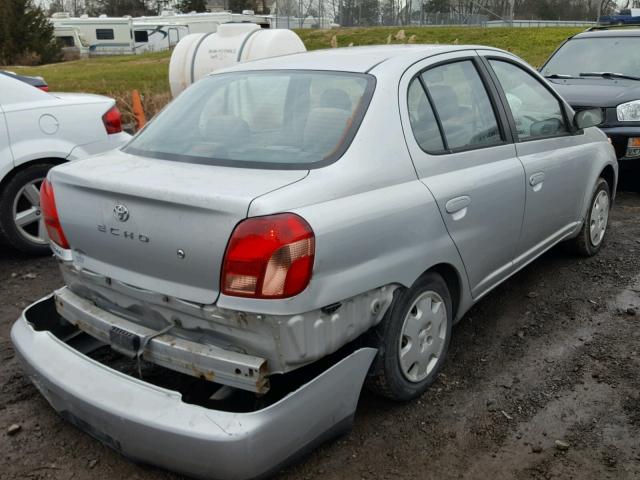 JTDBT123820257391 - 2002 TOYOTA ECHO SILVER photo 4