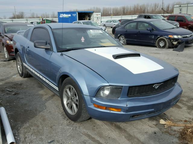 1ZVFT80N955101394 - 2005 FORD MUSTANG BLACK photo 9