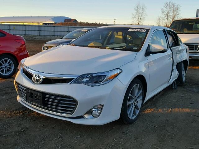 4T1BK1EB5EU103610 - 2014 TOYOTA AVALON BAS WHITE photo 2