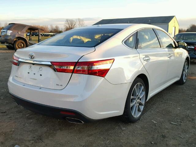 4T1BK1EB5EU103610 - 2014 TOYOTA AVALON BAS WHITE photo 4