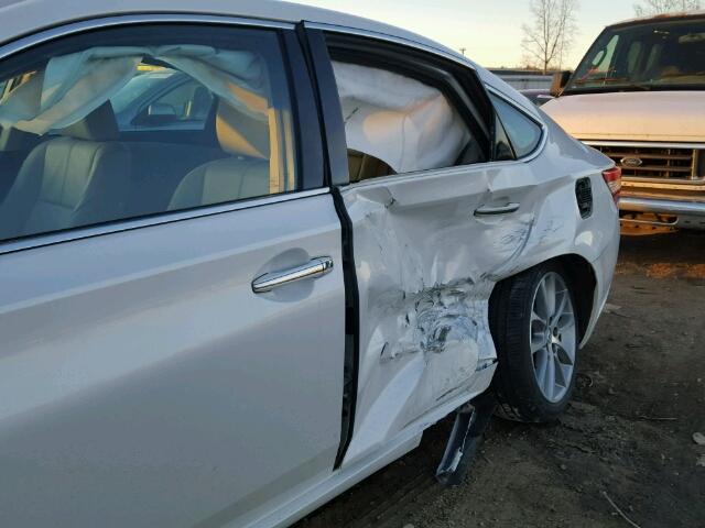 4T1BK1EB5EU103610 - 2014 TOYOTA AVALON BAS WHITE photo 9