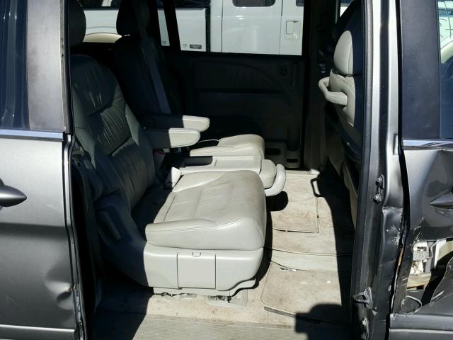 5FNRL38747B406988 - 2007 HONDA ODYSSEY EX CHARCOAL photo 6