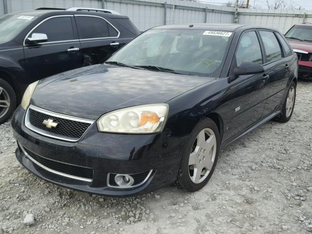 1G1ZW63116F238466 - 2006 CHEVROLET MALIBU MAX BLACK photo 2