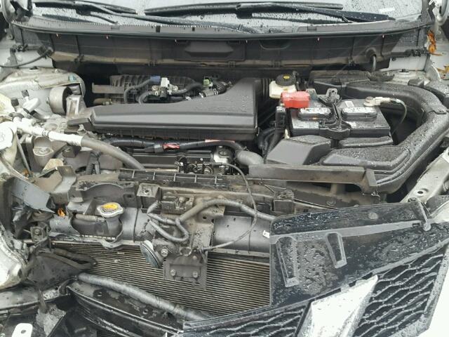 5N1AT2ML9FC769160 - 2015 NISSAN ROGUE S SILVER photo 7