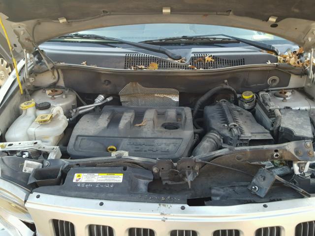 1J8FF47W87D200131 - 2007 JEEP COMPASS SILVER photo 7