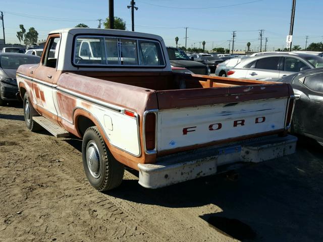F25JRY10652 - 1977 FORD PICK UP TWO TONE photo 3