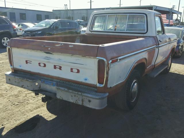 F25JRY10652 - 1977 FORD PICK UP TWO TONE photo 4