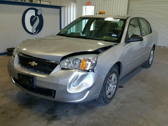 1G1ZS51F06F144079 - 2006 CHEVROLET MALIBU LS SILVER photo 2