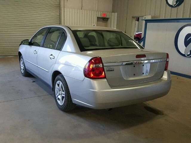 1G1ZS51F06F144079 - 2006 CHEVROLET MALIBU LS SILVER photo 3