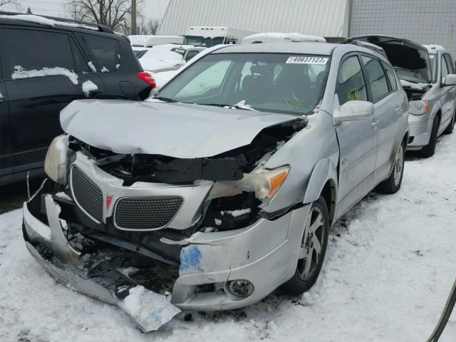 5Y2SL63895Z439835 - 2005 PONTIAC VIBE SILVER photo 2