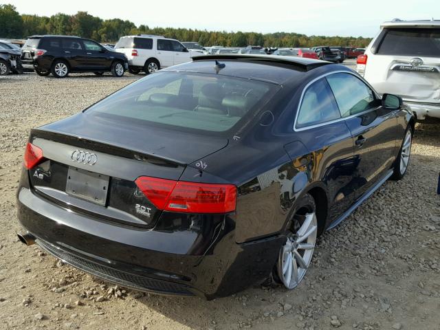 WAUD2AFR0HA001207 - 2017 AUDI A5 SPORT BLACK photo 4