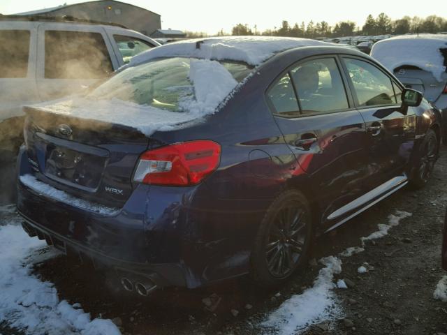 JF1VA1B63H9837073 - 2017 SUBARU WRX BLUE photo 4