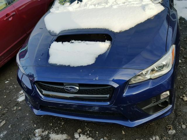 JF1VA1B63H9837073 - 2017 SUBARU WRX BLUE photo 9