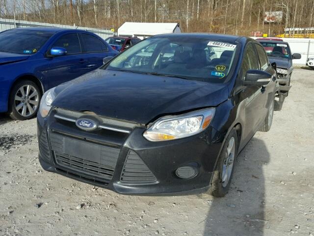 1FADP3K29EL249566 - 2014 FORD FOCUS SE BLACK photo 2