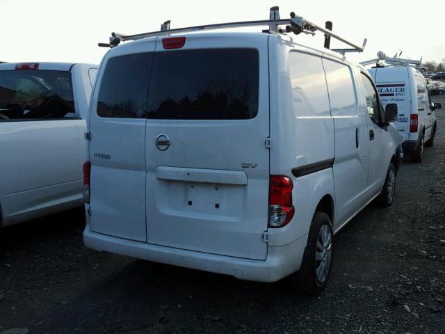 3N6CM0KN3EK701042 - 2014 NISSAN NV200 2.5S WHITE photo 4