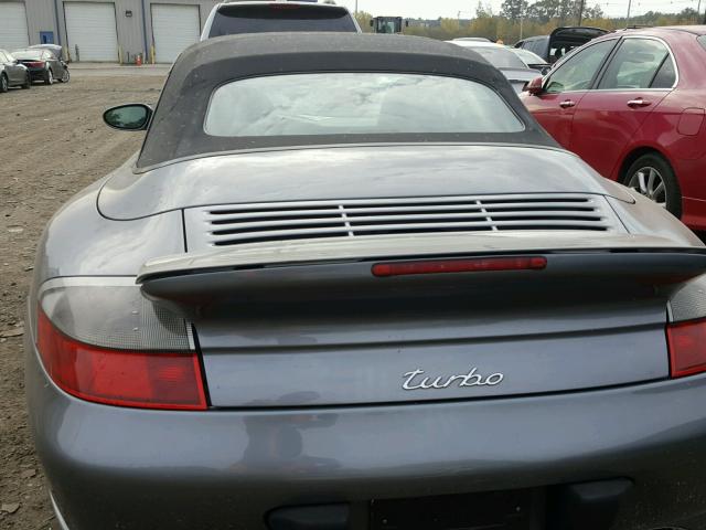 WP0CB29904S676513 - 2004 PORSCHE 911 TURBO GRAY photo 9