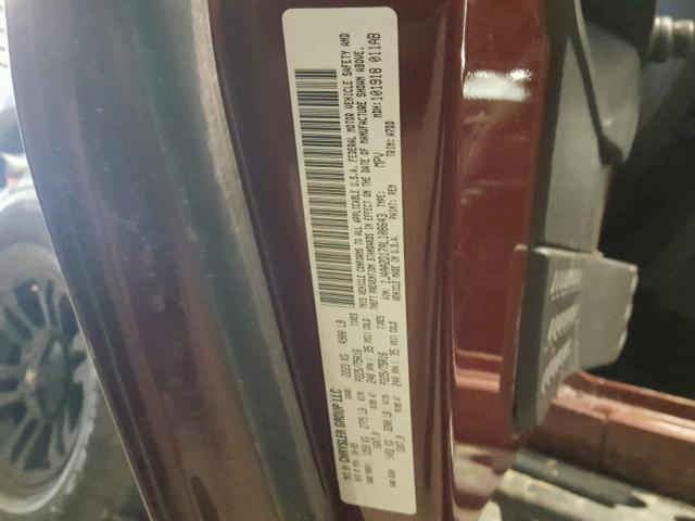 1J4AA2D17AL108643 - 2010 JEEP WRANGLER S RED photo 10