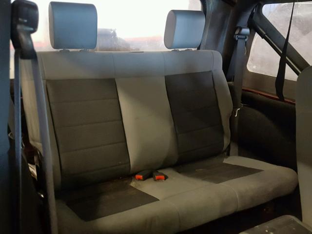 1J4AA2D17AL108643 - 2010 JEEP WRANGLER S RED photo 6