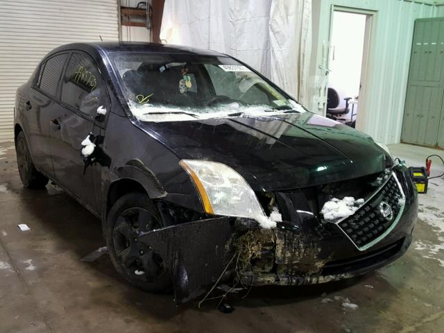 3N1AB61E28L678925 - 2008 NISSAN SENTRA 2.0 BLACK photo 1