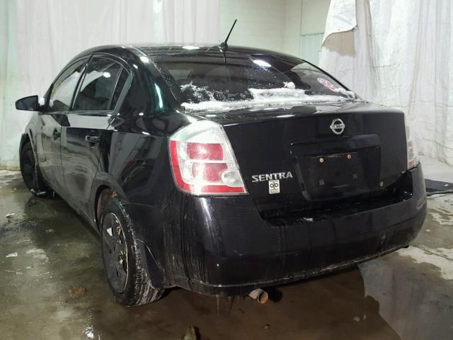 3N1AB61E28L678925 - 2008 NISSAN SENTRA 2.0 BLACK photo 3