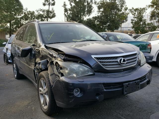 JTJGW31U082009875 - 2008 LEXUS RX 400H GRAY photo 1