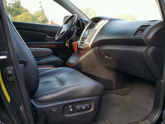 JTJGW31U082009875 - 2008 LEXUS RX 400H GRAY photo 5