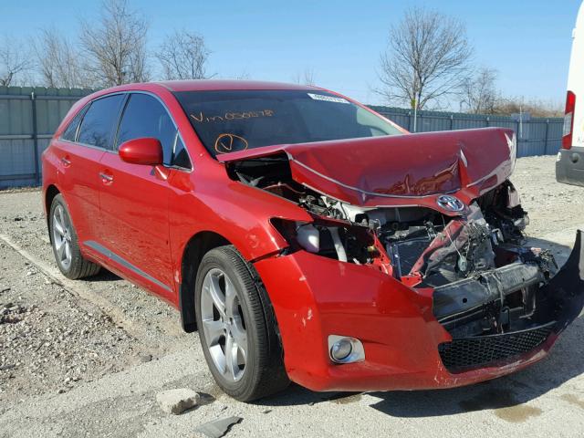 4T3ZK3BB6CU050578 - 2012 TOYOTA VENZA LE RED photo 1