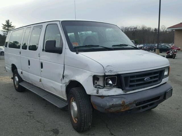 1FBSS31L55HB17003 - 2005 FORD ECONOLINE WHITE photo 1