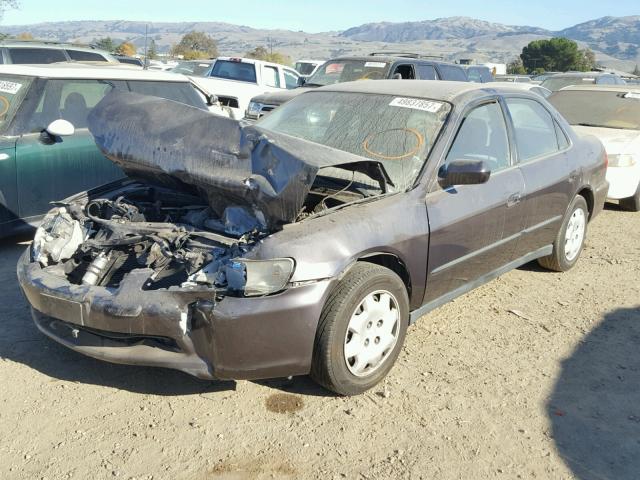 1HGCG5646WA247821 - 1998 HONDA ACCORD LX BROWN photo 2