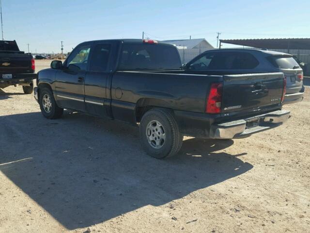 2GCEC19V641124298 - 2004 CHEVROLET SILVERADO BLACK photo 3