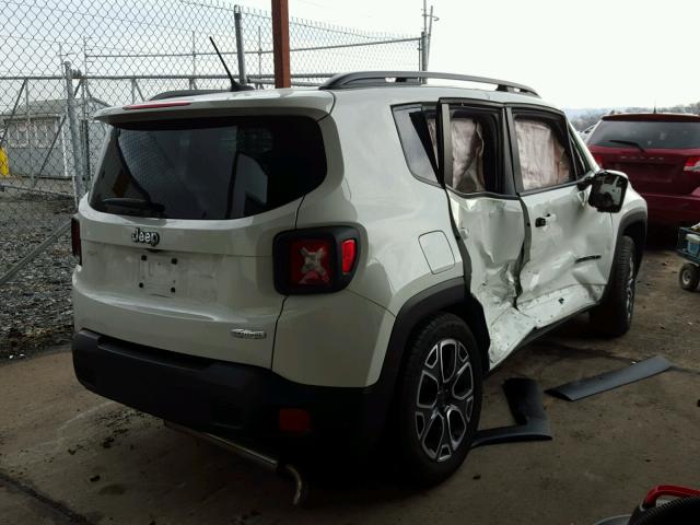 ZACCJABT4FPB36772 - 2015 JEEP RENEGADE L WHITE photo 4